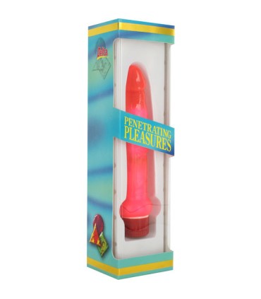 SEVEN CREATIONS JELLY VIBRADOR ANAL DELGADO ROSA