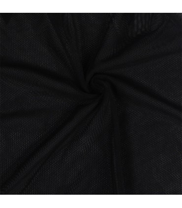 SUBBLIME BABYDOLL TELA DE TUL DETALLE ENCAJE Y FLOR NEGRO L XL