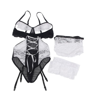 SUBBLIME DISFRAZ SIRVIENTA BODY L XL