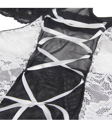 SUBBLIME DISFRAZ SIRVIENTA BODY L XL