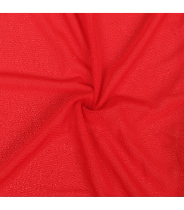SUBBLIME BATA TELA TRANSPARENTE DETALLE ENCAJE ROJO L XL