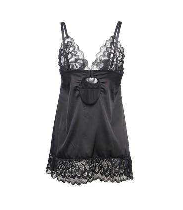 SUBBLIME BABYDOLL CON ESTAMPADO FLORAL PECHO NEGRO L XL