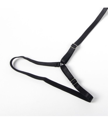 SUBBLIME DISFRAZ POLICIA BODY ENCAJE NEGRO L XL