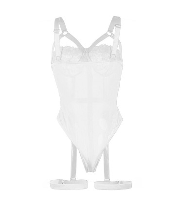 SUBBLIME TEDDY CON LIGUERO DETALLE TIRAS PECHO BLANCO S M