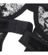 SUBBLIME TEDDY CON LIGA DETALLE ENCAJES Y TIRAS NEGRO L XL