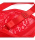 SUBBLIME TEDDY CON LIGA DETALLE ENCAJE Y TIRAS ROJO L XL