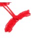 SUBBLIME TEDDY CON LIGA DETALLE ENCAJE Y TIRAS ROJO L XL