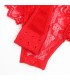 SUBBLIME TEDDY CON LIGA DETALLE ENCAJE Y TIRAS ROJO L XL
