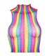 LEG AVENUE TOP DE REJILLA MULTICOLOR