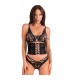 LIVCO CORSETTI FASHION CINEX ATLANTIN LC 90704 SET TRES PIEZAS NEGRO S M