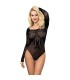 SUBBLIME 952051 BODY DE REJILLA CON MANGA LARGA Y HOMBROS DESCUBIERTOS NEGRO TALLA UNICA