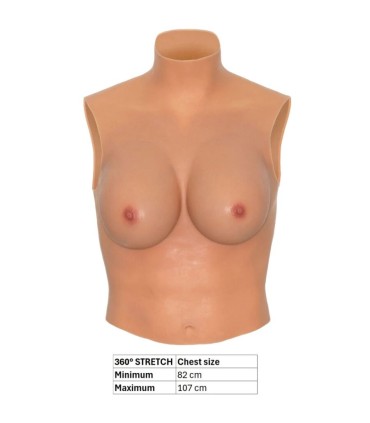 HIDDEN DESIRE ALTER EGO CAMISA DE PECHO VESTIBLE COPA E NATURAL