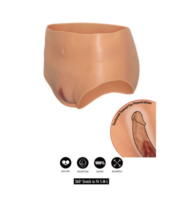 HIDDEN DESIRE ALTER EGO BRAGA VAGINA ABIERTA CINTURA ALTA NATURAL