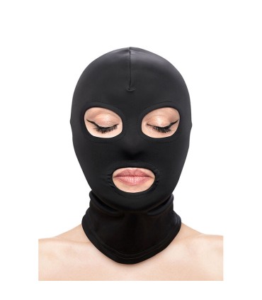 NS NOVELTIES FETISH FASHION PASAMONTANAS APERTURA DE OJOS Y BOCA NYLON NEGRO