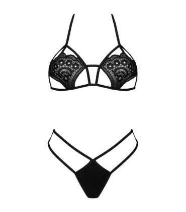 LIVCO CORSETTI FASHION JIMENA LC 20216 SUJETADOR TANGA NEGRO TALLA UNICA