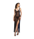 CHILIROSE CR 4723 BABYDOLL LARGO TANGA NEGRO M