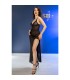 CHILIROSE CR 4723 BABYDOLL LARGO TANGA NEGRO M
