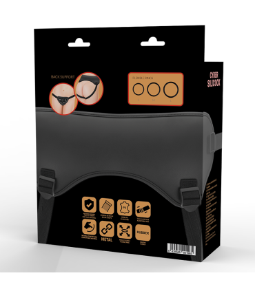 CYBER SILICOCK ARNES CON 3 ANILLAS SILICONA