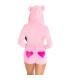 LEG AVENUE BODY OSITO TERCIOPELO ROSA S