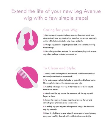 LEG AVENUE PELUCA CORTA DE CORTE BOB NATURAL NEGRO