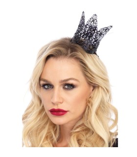 LEG AVENUE MINI CORONA DE FILIGRANA METAL NEGRO