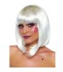 LEG AVENUE PELUCA CORTE BOB FOSFORESCENTE BLANCO