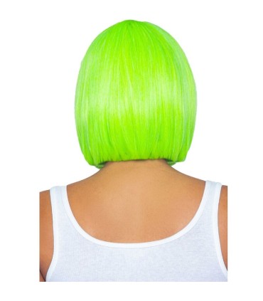 LEG AVENUE PELUCA BOB FLUORESCENTE VERDE NEON