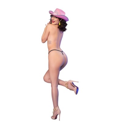 CHILIROSE CR 4836 TANGA KISS ME NEGRO S M