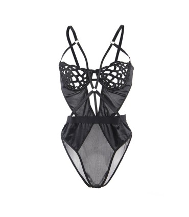 SUBBLIME 954055 BODY SEXY DE ENCAJE NEGRO S M