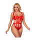 SUBBLIME 954475 BODY SEXY CALADO CON LAZO ROJO L XL