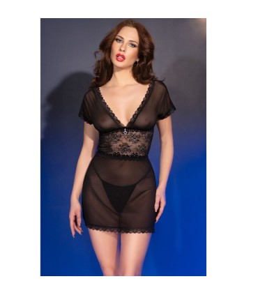 CHILIROSE CR 4830 BABYDOLL NEGRO XL