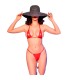 CHILIROSE CR 4840 MICRO BIKINI ROJO S M
