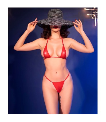 CHILIROSE CR 4840 MICRO BIKINI ROJO S M