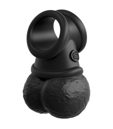 KING COCK ELITE KIT ARNES AJUSTABLE DELUXE ANILLO CON TESTICULOS DILDO 203 CM