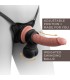 KING COCK ELITE KIT ARNES AJUSTABLE DELUXE ANILLO CON TESTICULOS DILDO 203 CM