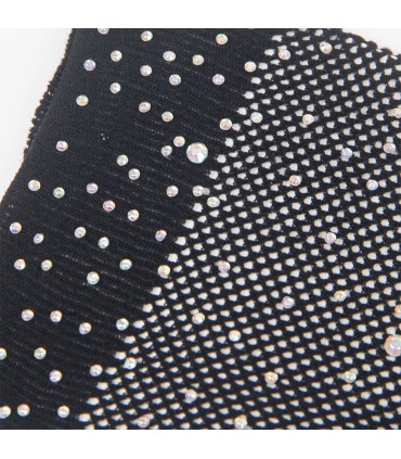 SUBBLIME 957469 GUANTES TRANSPARENTES CON BRILLO NEGRO S M