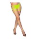 CHILIROSE CR 4867 MEDIAS DE REJILLA CON AGUJEROS VERDE NEON