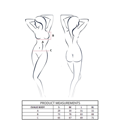 PASSION EVALIE BODY BLANCO S M