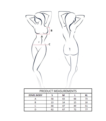 PASSION ZOVEL BODY ROSA CLARO L XL