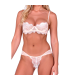 PASSION TIVOLEA SET SUJETADOR TANGA ROSA CLARO L XL