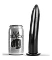ALL BLACK - DILATADOR ANAL Y VAGINAL 20 CM