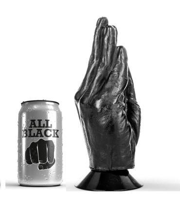 ALL BLACK DILDO FISTING 21 CM