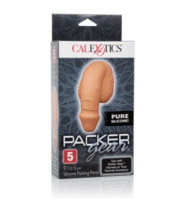 CALEXOTICS PACKING PENIS PENE DE SILICONA 1275CM CARAMELO