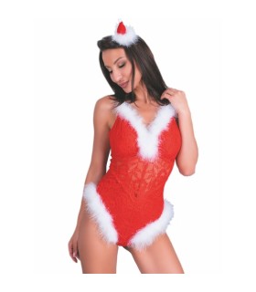 LIVCO CORSETTI FASHION NAUGHTY SANTA LC 90706 BODY NAVIDENO L XL