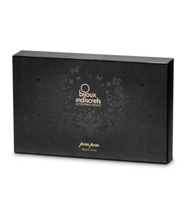 BIJOUX POM POM PLUMERO DE PLUMAS