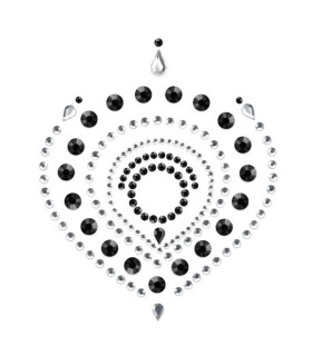 BIJOUX INDISCRETS FLAMBOYANT NEGRO PLATA