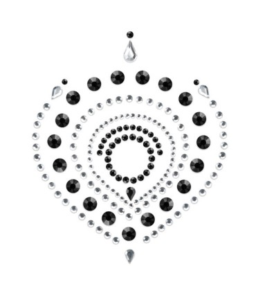 BIJOUX INDISCRETS FLAMBOYANT NEGRO PLATA