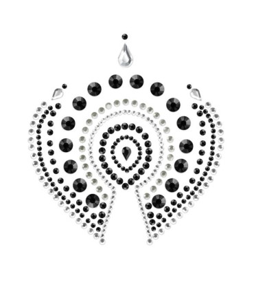 BIJOUX INDISCRETS FLAMBOYANT NEGRO PLATA