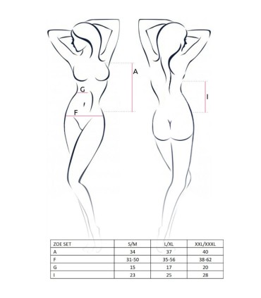 PASSION WOMAN ZOE SET TALLA S M