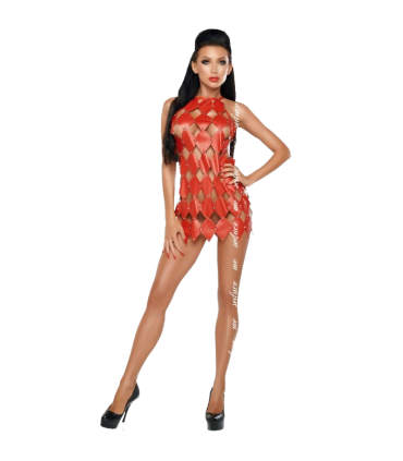 ME SEDUCE GWEN VESTIDO ESPALDA DESCUBIERTA ROJO S M